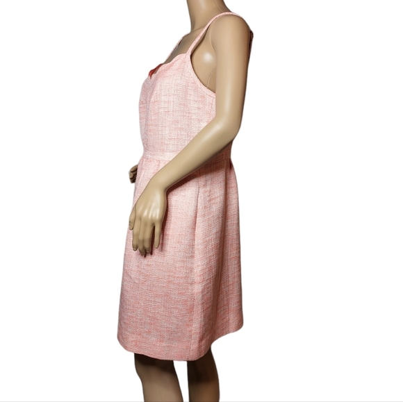 J. CREW coral spaghetti strap dress with pockets. Women's size 10. - Picture 9 of 14